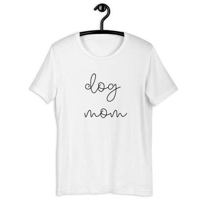 MULTIPLE COLORS dog mom Short-Sleeve Unisex T-Shirt, dog mom, cute shirt, gift for her