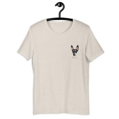 Personalized Pet Photo Pet Name T-Shirt, Custom Shirt, Dog lover shirt, Spring shirt, Dog Lover Gift