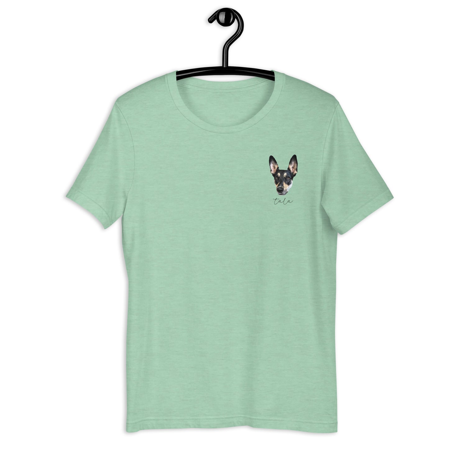 Personalized Pet Photo and Pet Name T-shirt, Custom T-Shirt, Dog lover shirt, Spring T-shirt, Dog Lover Gift