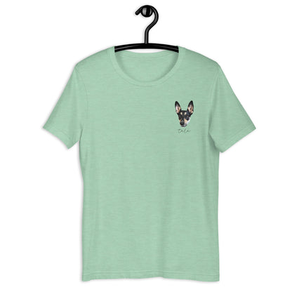 Personalized Pet Photo and Pet Name T-shirt, Custom T-Shirt, Dog lover shirt, Spring T-shirt, Dog Lover Gift