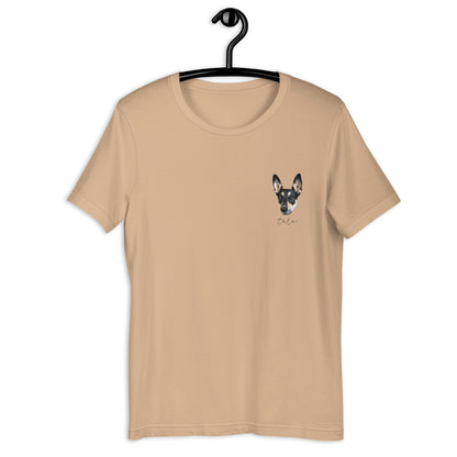 Personalized Pet Photo Pet Name T-Shirt, Custom Shirt, Dog lover shirt, Spring shirt, Dog Lover Gift