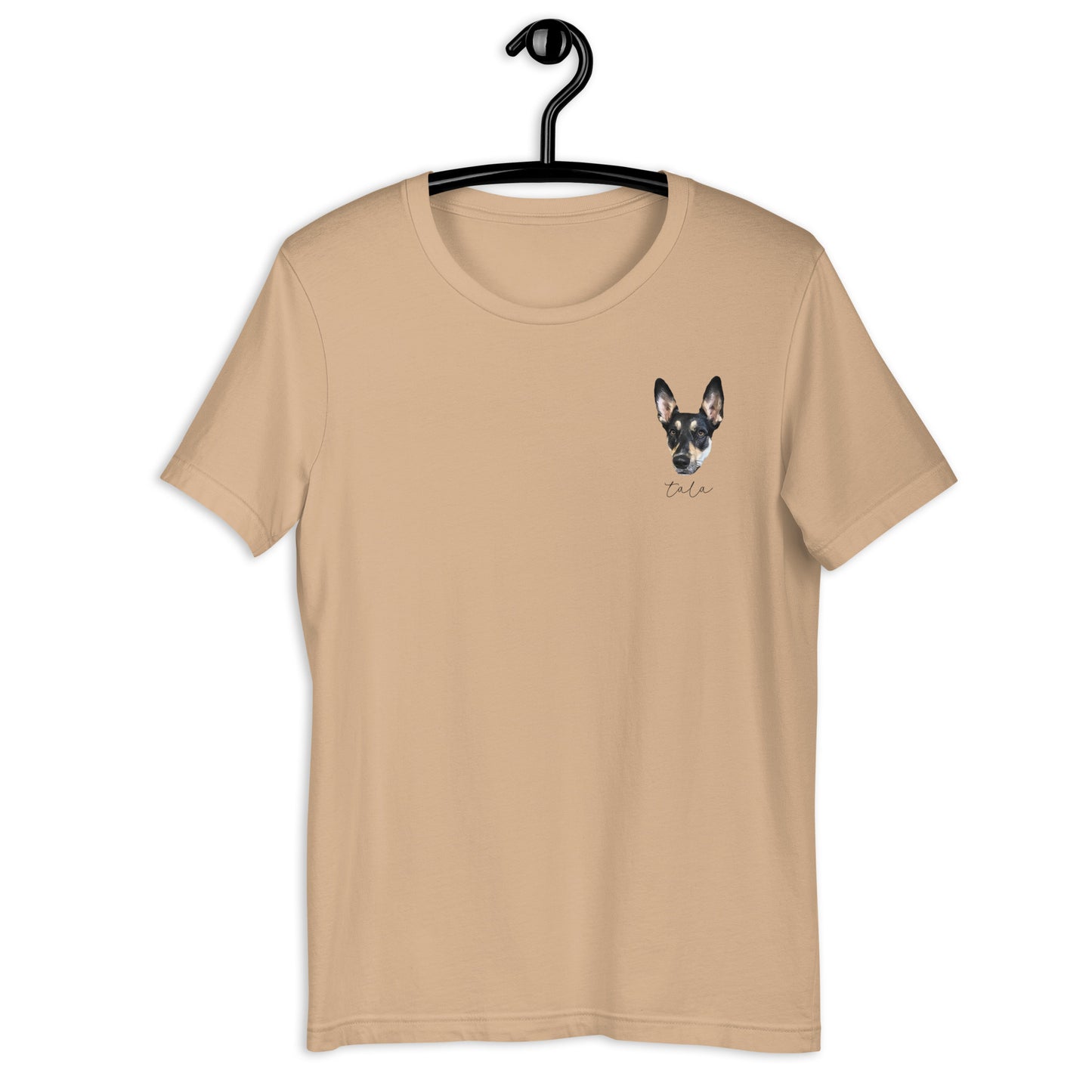 Personalized Pet Photo and Pet Name T-shirt, Custom T-Shirt, Dog lover shirt, Spring T-shirt, Dog Lover Gift
