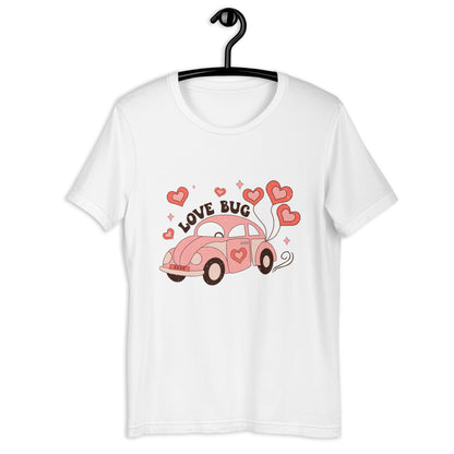 Love Bug Valentine T-shirt, Valentine Shirt, Valentines Day Shirt, Punny Valentine Shirt, Vintage Shirt, Gift For Her