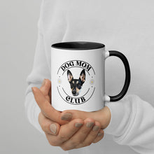 Load image into Gallery viewer, Personalized Pet Photo Dog Mom Club Colored Mug, Custom Mug, Dog Lover Mug, Spring Mug, Dog Lover Gift
