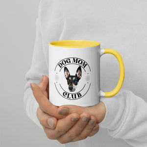 Personalized Pet Photo Dog Mom Club Colored Mug, Custom Mug, Dog Lover Mug, Spring Mug, Dog Lover Gift
