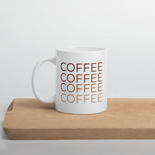 Load image into Gallery viewer, Coffee coffee coffee multicolor mug, cute mug
