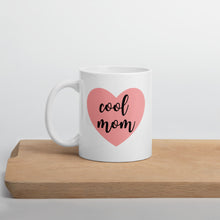 Load image into Gallery viewer, Cool mom pink heart mug, cute mug, gift for her, mothers day gift
