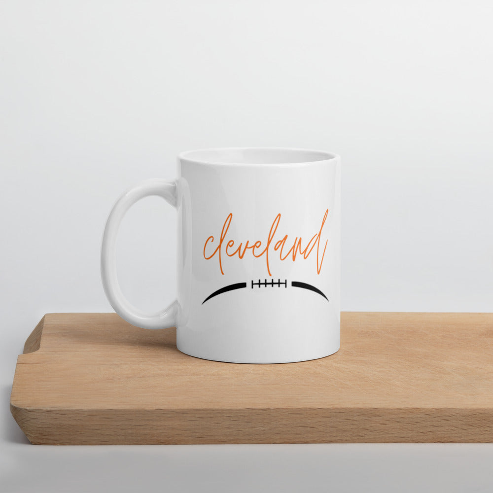 Cleveland football mug, Cleveland browns, football season