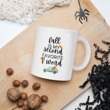 Load image into Gallery viewer, Fall is my second favorite F word Mug, Funny mug, fall lover
