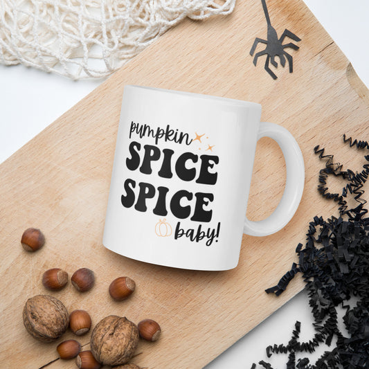 Pumpkin Spice Spice Baby Mug, funny mug, fall lover