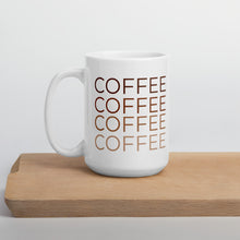 Load image into Gallery viewer, Coffee coffee coffee multicolor mug, cute mug
