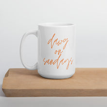 Load image into Gallery viewer, Dawg on sundays mug, Cleveland mug, Cleveland browns, football mug

