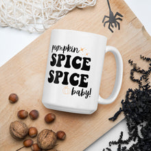 Load image into Gallery viewer, Pumpkin Spice Spice Baby Mug, funny mug, fall lover
