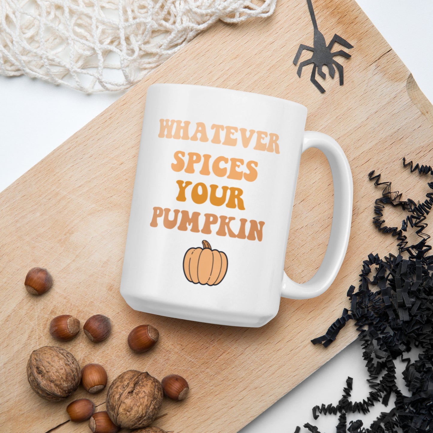 Whatever Spices Your Pumpkin Mug, fall lover, pumpkin spice