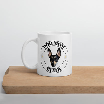 Personalized Pet Photo Dog Mom Club Mug, Custom Mug, Dog Lover Mug, Spring Mug, Dog Lover Gift