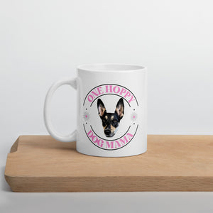 Personalized Pet Photo One Lucky Dog Mama Mug, Custom Mug, Dog Lover Mug, Spring Mug, Dog Lover Gift